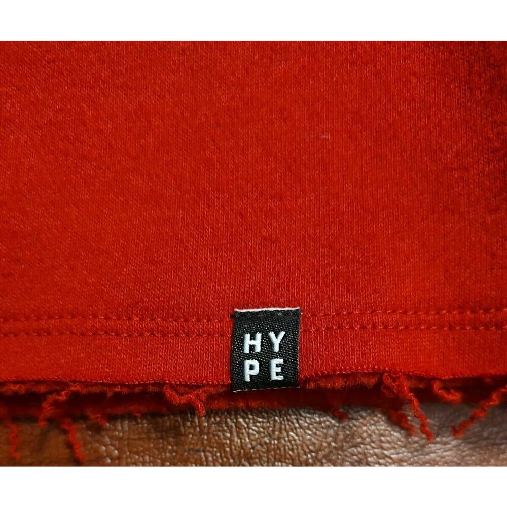 Women's Hype and Vice Virginia Tech Hokies Colorblock Crop Top Pullover - XL - Picture 7 of 7